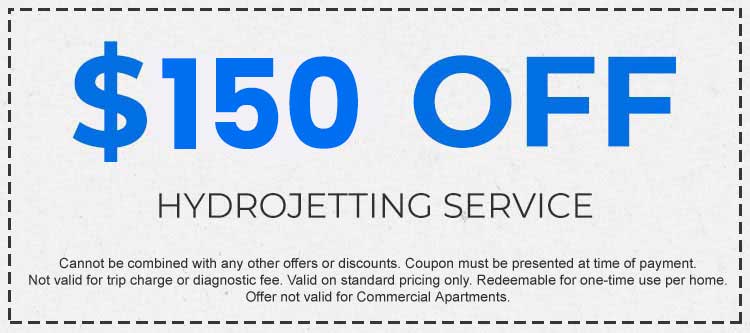 Discount on Hydro Jetting Service